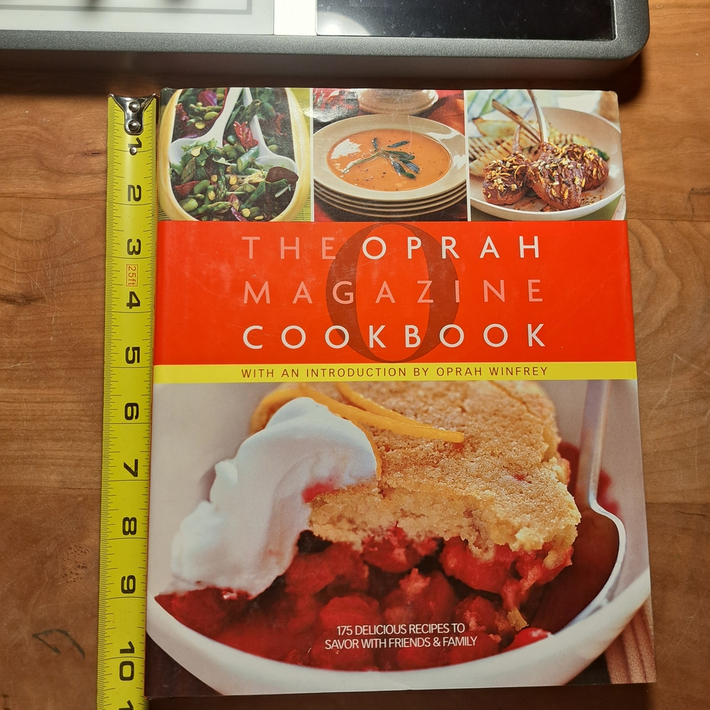The Oprah Magazine Cookbook - Red Cover